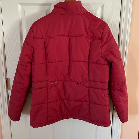 Lands' End Insulated Jacket with Sherpa Inner Collar - Picture 3 of 12